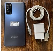 Samsung Galaxy S20 FE 5G AT&T- SM-G781U 128GB 6.5' Cloud Navy - Very Good