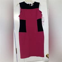 Danny & Nicole Dresses | Nwt Danny And Nicole Colorblock Dress | Color: Black/Pink | Size: 10