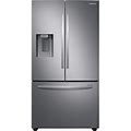 35.75 in. W 27 Cu. Ft. 3-Door French Door Refrigerator In Fingerprint Resistant Stainless Steel, Standard Depth