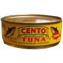 Cento Tuna In Pure Olive Oil, 5 Oz (142G)