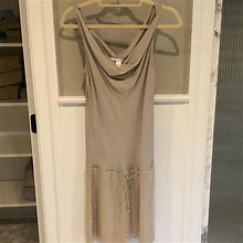 Diane Von Furstenberg Dresses | Diane Von Furstenberg Dress | Color: Cream/Gray | Size: 4