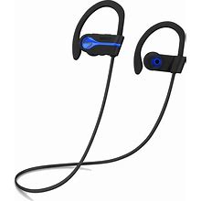 SENSO Bluetooth Wireless Headphones, Best Sports Earphones W/Mic IPX7 Waterproof HD Stereo Sweatproof Earbuds For Gym Running Workout 8 Hour Battery