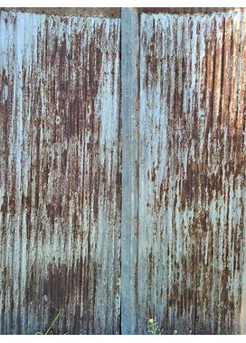Metal Roofing Wide Barn Tin Silver With Light Rust Beautiful Reclaimed Rustic Weathered Patina FREE SHIPPING