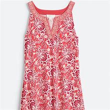 Magnolia Grace Dresses | Embroidered Trim Knit Dress, Size Small, Nwt | Color: Red | Size: S