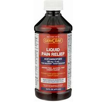 Geri-Care Liquid Acetaminophen, 160 Mg/5 Ml Strength, Acetaminophen, 16 Ounce Bottle, Cherry Flavor, Q101-16-GCP, Q101-16-GCP BT