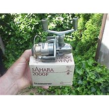 SHIMANO SAHARA 2000F SPINNING REEL IN ORIGINAL BOX W / PAPERS EX COND.