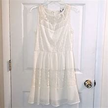 Speechless Dresses | Speechless Shift Dress | Color: Cream/White | Size: M