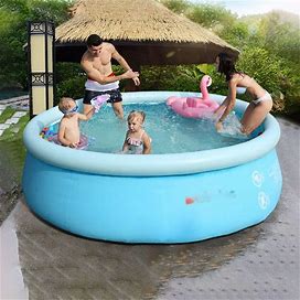 ZZXUAN Swimming Pool For Family Kids And Adults - Outdoor Pools Above Ground Easy Set Swimming Pool Kids Pools Inflatable Pool For Kiddie/Toddler Use