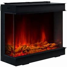 Dynasty Fireplaces Dynasty Melody Series Multi-Sided Smart Electric Fireplaces, Glass | 29 H X 34.375 W X 12.75 D In | Wayfair