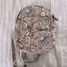 Vera Bradley Other | Very Bradley Brown Floral Backpack | Color: Brown | Size: Os