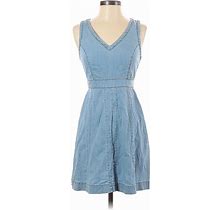 Rampage Casual Dress - A-Line: Blue Dresses - Women's Size 3