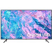 SAMSUNG 58-Inch Class Crystal UHD CU7000 Series Purcolor, Object Tracking Sound Lite, Q-Symphony, 4K Upscaling, HDR, Gaming Hub, Smart TV With Alexa