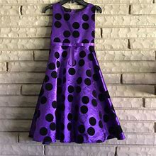 Rare Editions Dresses | Girls Dress | Color: Black/Purple | Size: 8G
