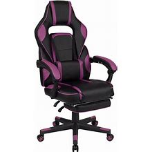 Flash Furniture X40 Gaming Racing Ergonomic Computer Chair, Purple