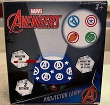 Marvel Avengers Projector Lamp Iron Man Hulk Captain America New