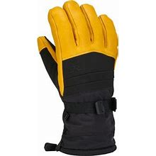 Gordini Men's Black/Gold Polar Winter Gloves Black Gold
