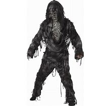 Living Dead Zombie Costume For Kids | Scary Halloween Costume | Kids | Boys | Black | L | California Costume Collection