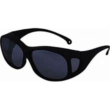 KLEENGUARD V50 OTG Safety Glasses, Smoke Polycarbonate Lens, Anti-Fog, Brown, Nylon 20747 Pack Of 1