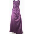 Mori Lee Dresses | Mori Lee Prom Ruched Corset Back Ball Gown Dress | Color: Purple | Size: 12