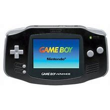 Refubished Game Boy Advance Console Black
