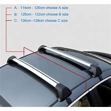 New Car Roof Rack Car Top Racks Cross Bar No Drilling Required Universal Aluminium-Alloy With Lock Z2aae026