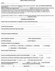 Image result for Job Application for Employment