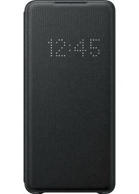 Samsung Led Wallet Folio Cover For Galaxy S20 Phone Black