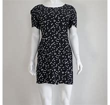 Vintage Women's Mini Dress - Black - 6