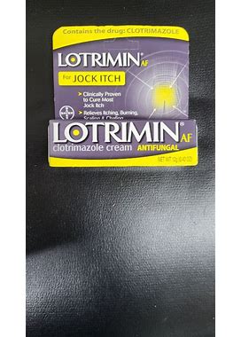 Lotrimin AF Jock Itch Antifungal Cream 0.42 Ounce Pack Of 1