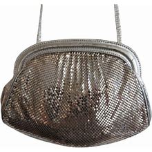 Whiting & Davis Bags | Vintage Whiting & Davis Silver Metal Mesh Cross Body Evening Purse Bag | Color: Silver | Size: Os