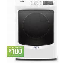 7.3 Cu. Ft. 120 Volt White Stackable Gas Vented Dryer With Quick Dry Cycle, ENERGY STAR