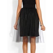 Forever 21 Dresses | Forever 21 Ballerina Glam Tulle Dress Sleeveless New | Color: Black | Size: S