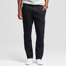 Men's Every Wear Athletic Fit Chino Pants - Goodfellow & Co Black 34X30