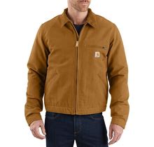 Carhartt Mens 103828 Detroit Jacket - Blanket Lined - Carhartt Brown X-Large Tall