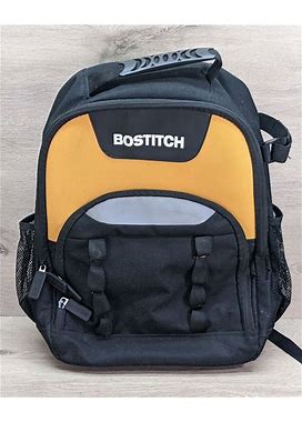 BOSTITCH BRAND TOOL STORAGE BACKPACK TOTE BAG Mechanic Construction Tool Bag