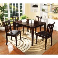 Furniture Of America Northvale I 5 Piece Dining Table Set