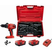 22-Volt Lithium-Ion 1/2 in. Cordless Hammer Drill Driver SF 6H With Kit Box