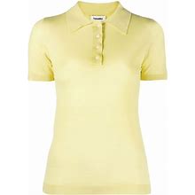 Nanushka - Merino-Wool Polo Shirt - Women - Merino - XL - Yellow