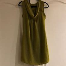 Zara Dresses | Zara Green Dress | Color: Green | Size: Xs