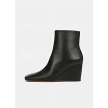 Andy Leather Ankle Boot, Black, Size 6 | Vince
