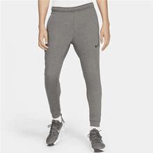 Nike Dry Men's Dri-FIT Taper Fitness Fleece Pants In Grey, Size: 2XL Tall | CZ6379-071