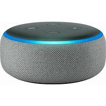 Amazon Echo Dot (3Rd Gen) Smart Speaker With Alexa Charcoal Sandstone