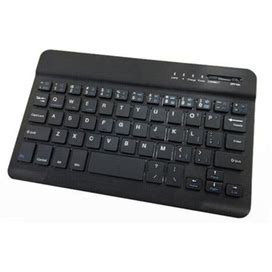 Ultra-Slim Bluetooth Keyboard Portable Mini Wireless Keyboard Rechargeable For Apple iPad iPhone Samsung Tablet Phone Smartphone Ios Android Windows (