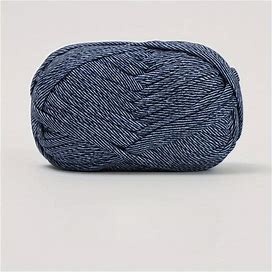 1Pc 100% Polyester Yarn, Thick Cloth Yarn Soft Colored Yarn With A Length Of About 80 Meters For Crocheting And Knitting,Blue,Affordable,Temu