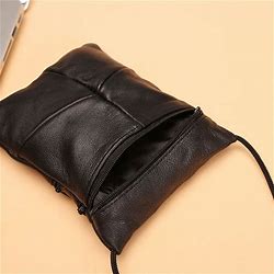 Sheepskin Crossbody Bag Leather Small Shoulder Bags For Women Cell Phone Purse