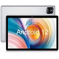 Tablet 10 Inch Android Tabletswetap Android 12 Tablet,3GB RAM 64Gb Rom,2Mp+8Mp Camera,1280X800 IPS Google Tablets,Quad-Core Processor Tablets,6000Mah