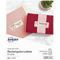 Avery Printable Blank Address Labels, 1, Pk240
