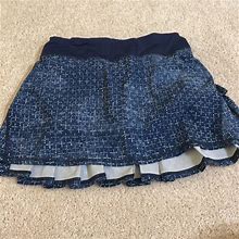 Lululemon Athletica Skirts | Navy Blue Lululemon Skirt Size 2 Tall | Color: Blue | Size: 2