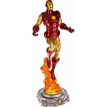 Diamond Select Toys Marvel Gallery Classic Iron Man PVC Figure Statue, Gold