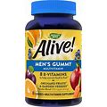 Nature's Way Alive Men's Daily Gummy Multivitamin Full B-Vitamin Complex 60 Gums